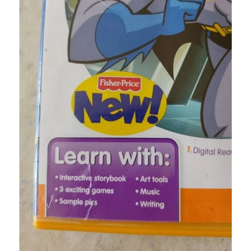 Batman iXL Learning Game Disc + Case + Manual